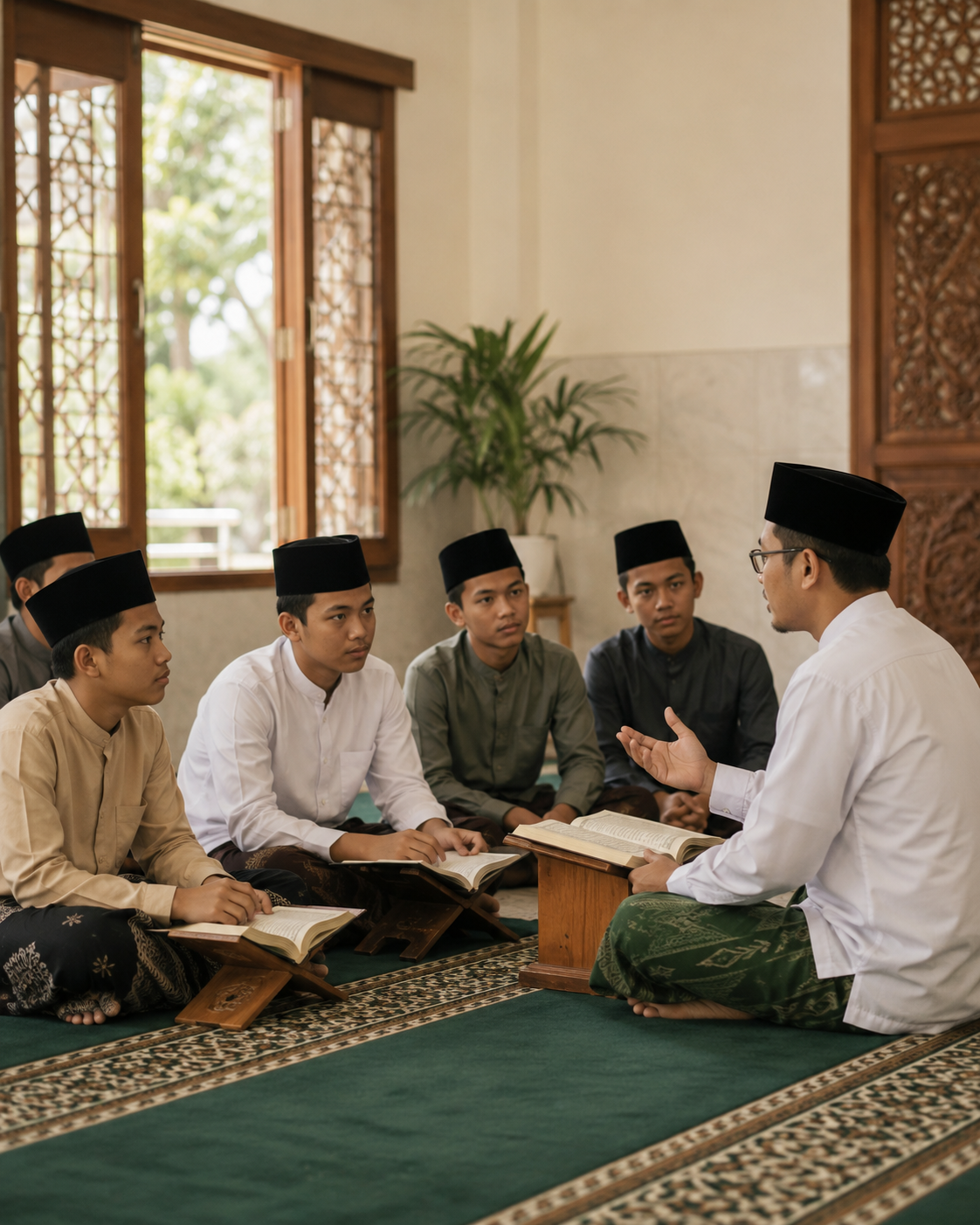 Kegiatan pengajian dan pembinaan di Syifaush Shudur